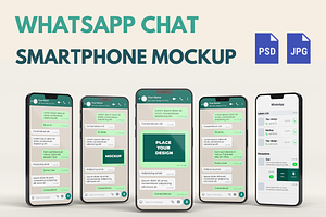 Whatsapp Chat - Smartphone Mockup