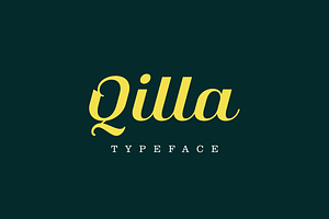 Qilla Typeface