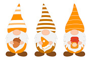 Fall Gnomes. Thanksgiving Gnomes SVG, a Food Illustration by IrinaShishkova (Thumbnail 6 of 6)