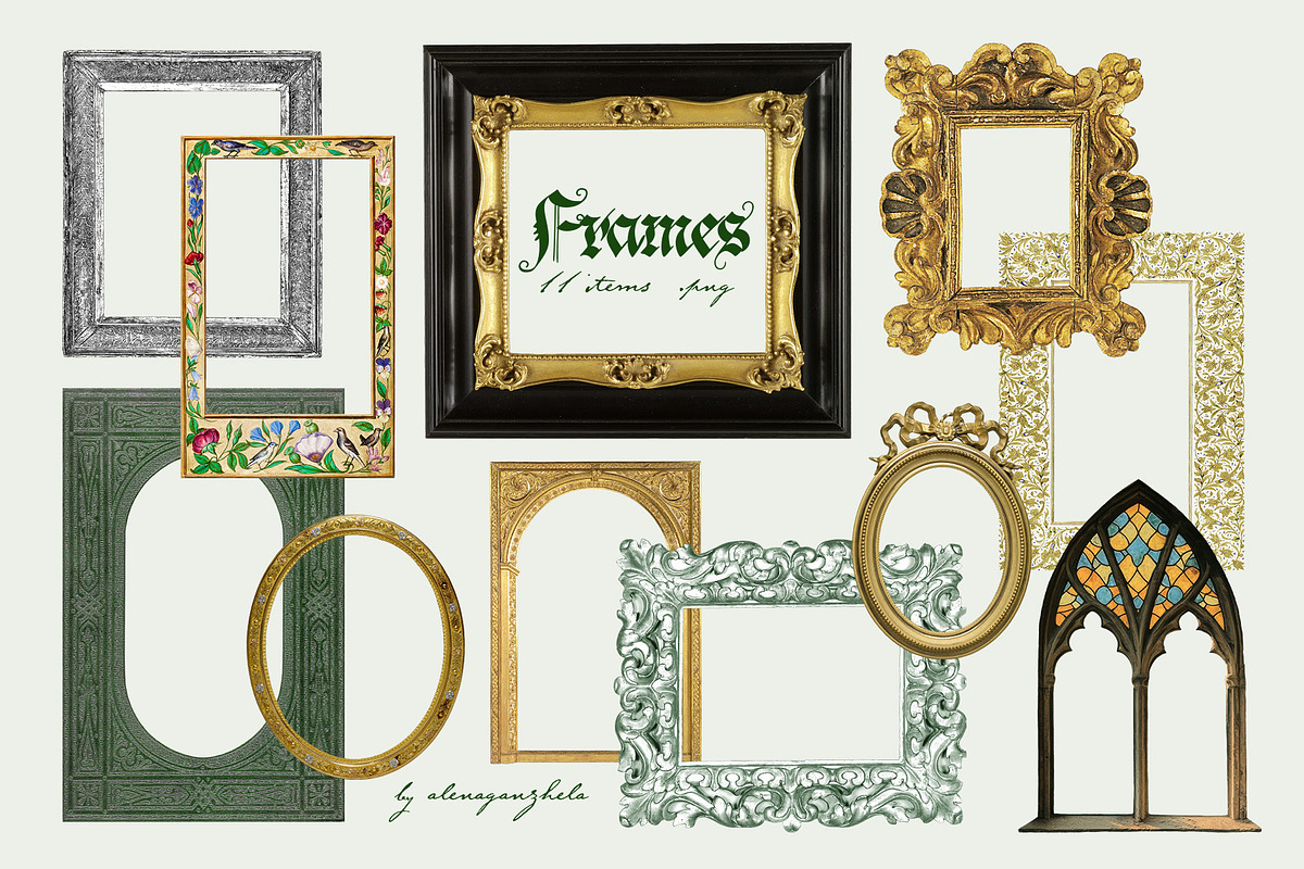 MEDIEVAL FANTASY - Scrapbooking Set, an Object Graphic by alenaganzhela (Photo 10 of 13)