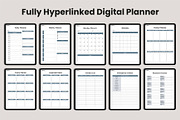 2025 Digital Planner 365 Days Canva, a Stationery Template by Designmela01 (Thumbnail 2 of 8)