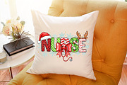Christmas Nurse,Cute Santa PNG, an Illustration by Sublimation Artist (Thumbnail 9 of 9)