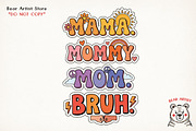 Mother’s Day Sublimation PNG Bundle, an Illustration by GlitterCraft (Thumbnail 10 of 41)