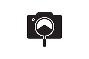 camera photography nature logo, a Branding & Logo Template by devastd