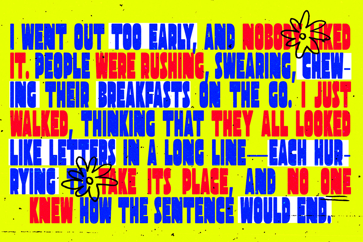 DT Synthaxel Display, a Sans Serif Font by Deveze Type Foundry (Photo 3 of 10)