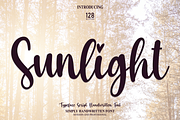 Sunlight | Script Font, a Script Font by Scratchones (Thumbnail 1 of 8)