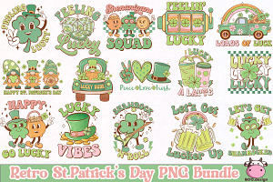 Retro St. Ptrick's Day Designs, a Graphic by Boodesign