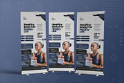 Pilates Roll Up Banner, a Print Template by Fannan Studio (Thumbnail 2 of 2)