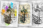 Pen Watercolor Photoshop Action, an Action Add-On by GorynArt (Thumbnail 18 of 23)
