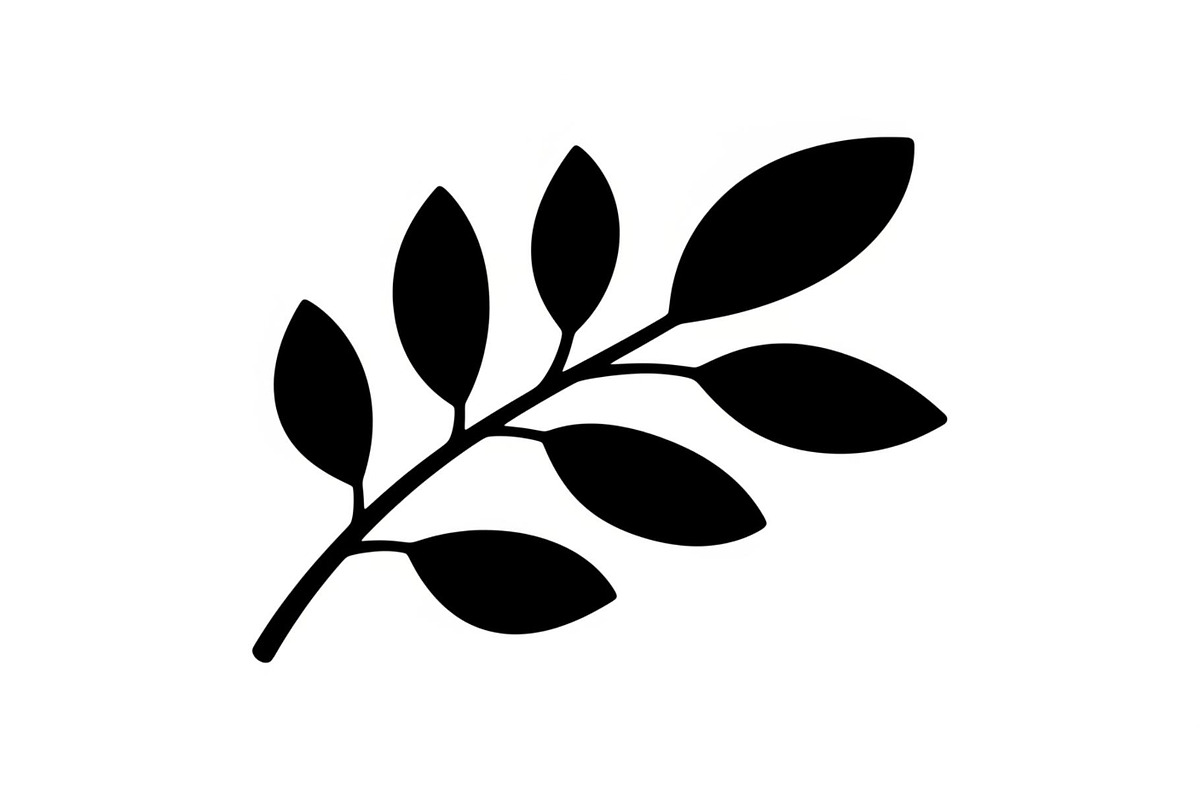 Botanical Leaf Silhouette Bundle, an Illustration by Creativeshirt (Photo 24 of 51)