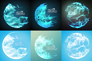 15 Abstract Demolished Spheres, an Object Graphic by GarryKillian (Thumbnail 2 of 4)