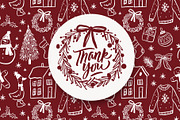 Cottagecore Christmas Clipart, a Decorative Illustration by Barkova Nadya (Thumbnail 4 of 6)