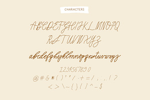 Sunflower - Handwritten Script Font