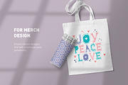 For You! Decorative & Colored Fonts, a Serif Font by Cosmic Store (Thumbnail 7 of 17)