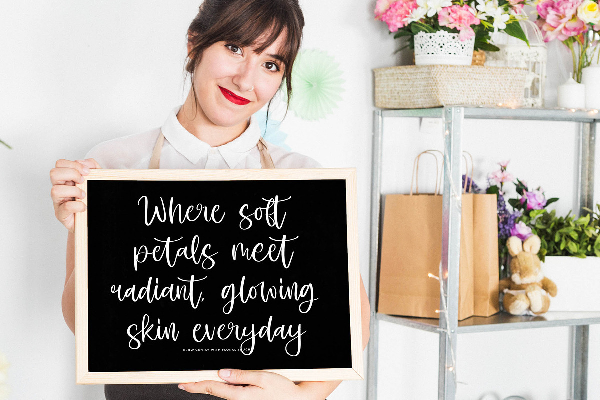Shelter Melody Handwritten Script, a Script Font by stylishtype.co (Photo 12 of 20)