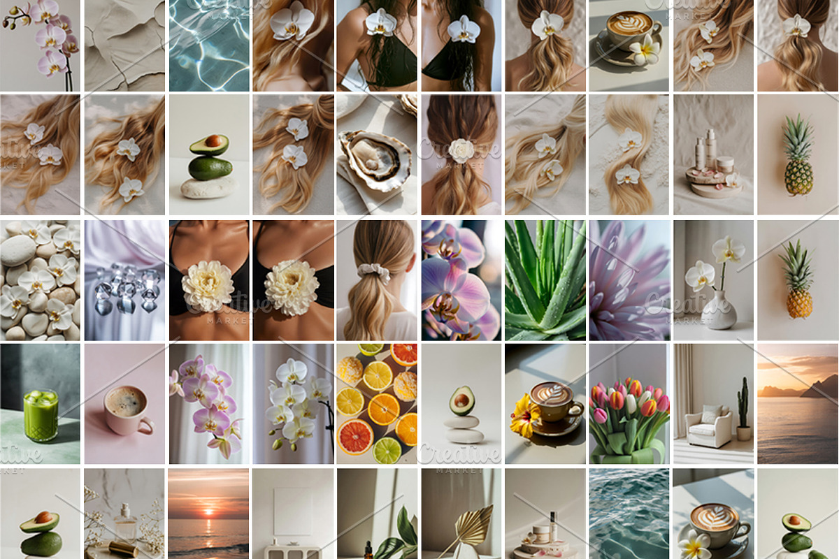 200+ Summer Hair & Lifestyle, a Beauty & Fashion Photo by gstudiovect21 (Photo 3 of 3)