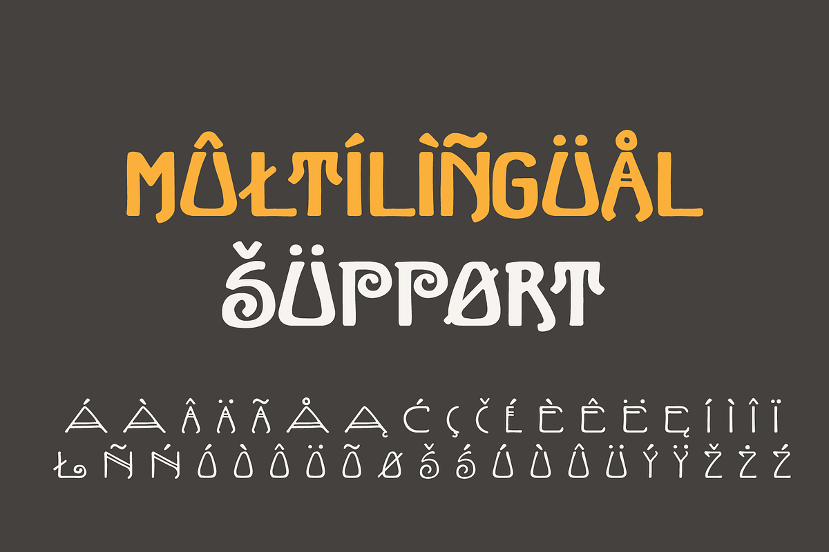 Finnish Art Nouveau, a Handwritten Font by kaer_shop (Photo 11 of 12)