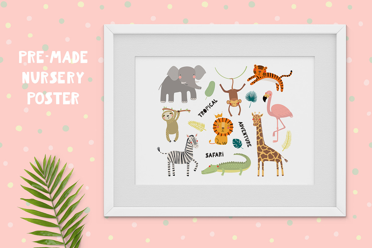 Safari Adventure Animal Graphics, an Animal Illustration by sceptical cactus (Photo 14 of 15)