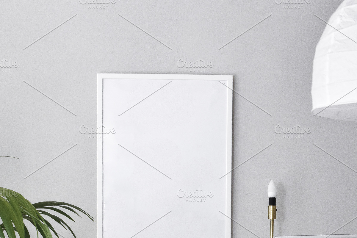 Frame mockup, product mockup, a Print Template by VISTYLE STUDIO (Photo 2 of 2)