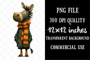 African Zebra Black History Clipart, an Illustration by Designking (Thumbnail 4 of 5)