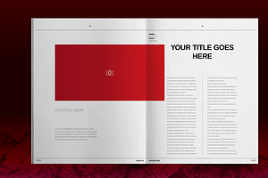 Creative Lifestyle Magazine Template