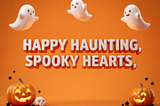 Cute Spooky Season 3D Background, a Holiday Photo by hkmonir (Thumbnail 10 of 11)