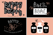 6 Spooky Halloween Fonts Bundle Set, a Serif Font by Dancing with Ink (Thumbnail 6 of 13)