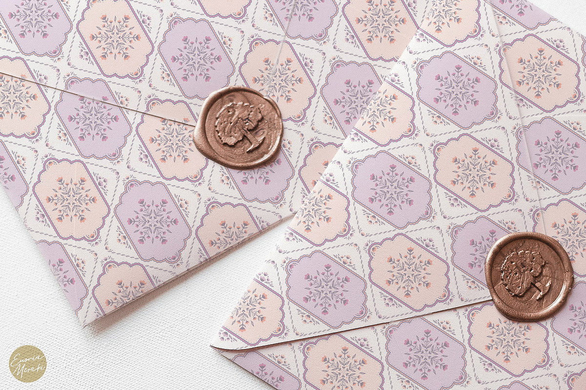 Cottagecore Pattern 12 Sweet Damask, a Pattern Graphic by Euonia Meraki (Photo 11 of 12)