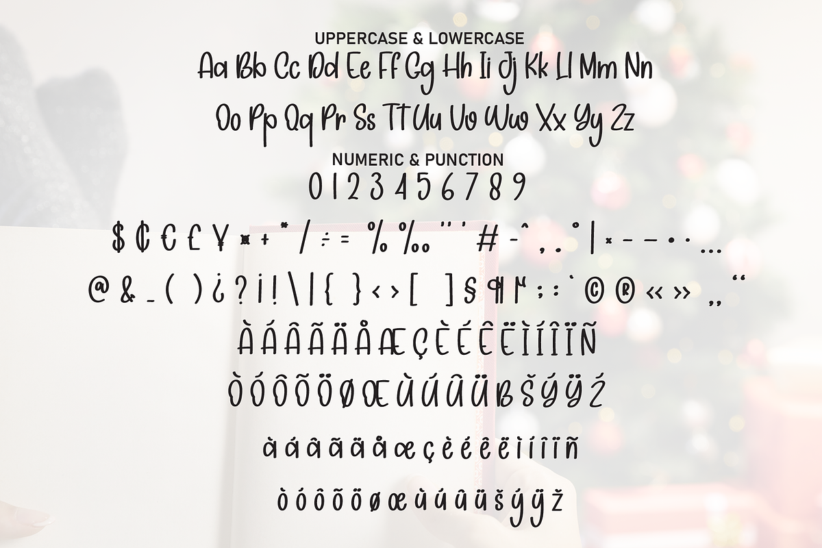 Christmas Histories | Script Font, a Script Font by Scratchones (Photo 7 of 8)