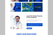 Healthcare Technology Landing Page, an UI Kit Template by CreativeShaper (Thumbnail 4 of 6)
