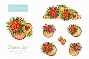 Christmas Rustic, a Decorative Illustration by Ekaterina Mikheeva (Thumbnail 3 of 8)