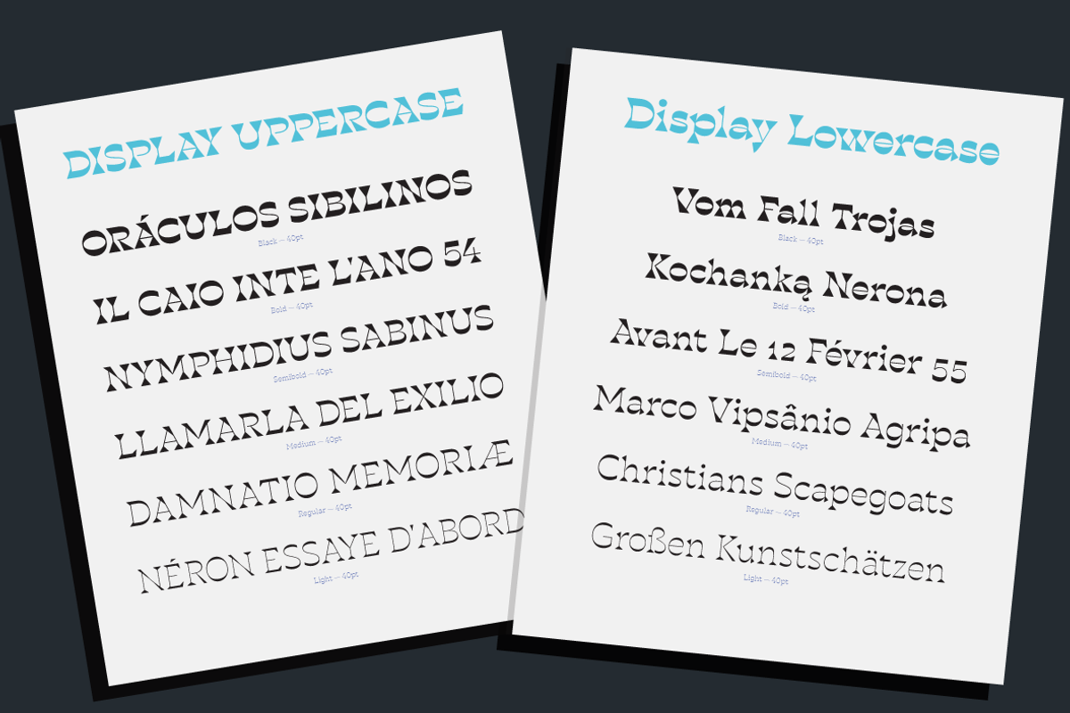 Blackest - 8 fonts preview 8