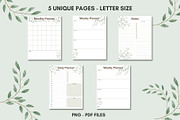 Monthly Planners & Schedules, a Stationery Template by Journal w Sushii (Thumbnail 2 of 2)