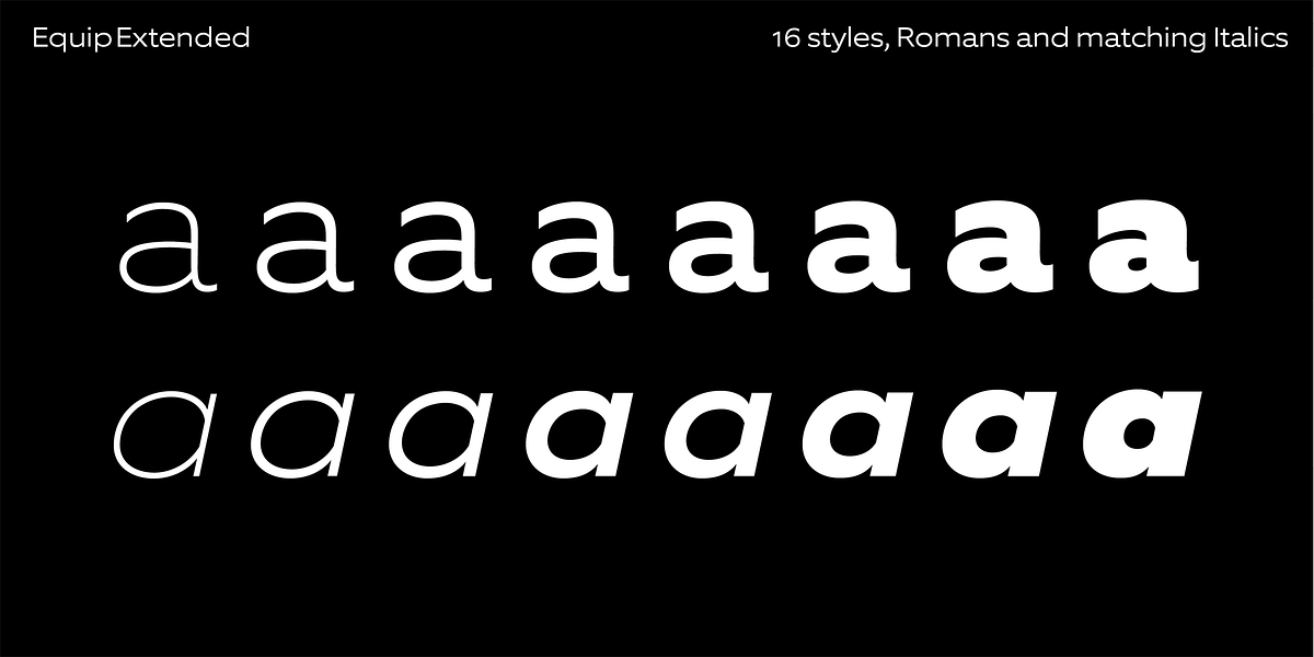 EquipExtended, a Sans Serif Font by Hoftype (Photo 9 of 15)