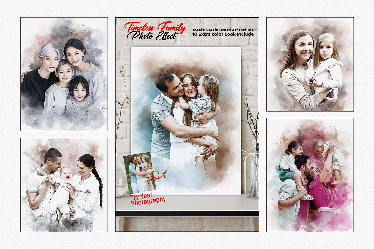 Timeless Family Photo Effect, an Action Add-On by MRI STUDIO (Photo 1 of 22)
