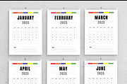 Colourful Calender Design 2025, a Stationery Template by MightyDesign (Thumbnail 2 of 7)
