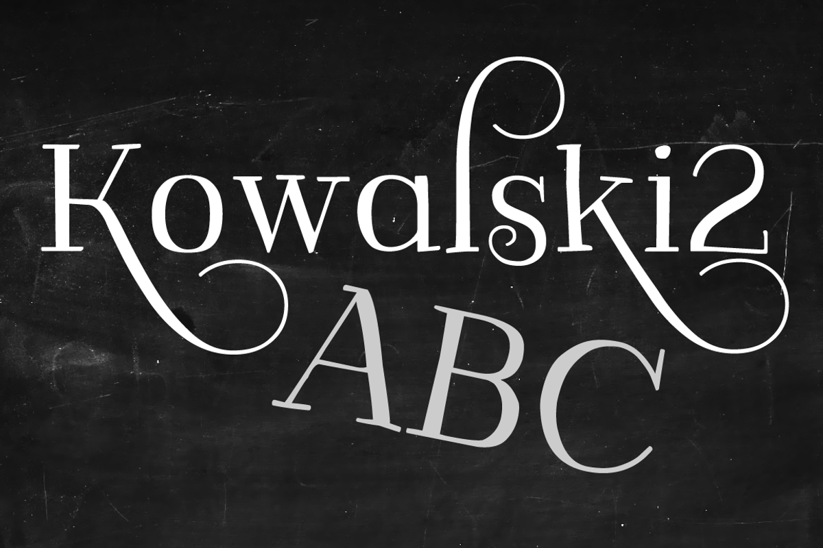 Kowalski2 ABC set