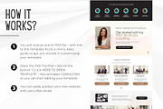 Life Coach Canva Website Template, a Landing Page Template by Kromatic Design Studio (Thumbnail 7 of 8)
