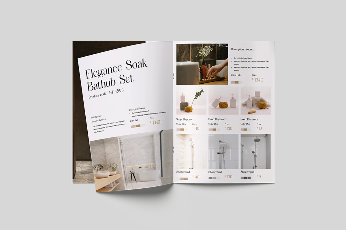 Project Catalog Product Template, a Brochure Template by TMint Play (Photo 7 of 8)