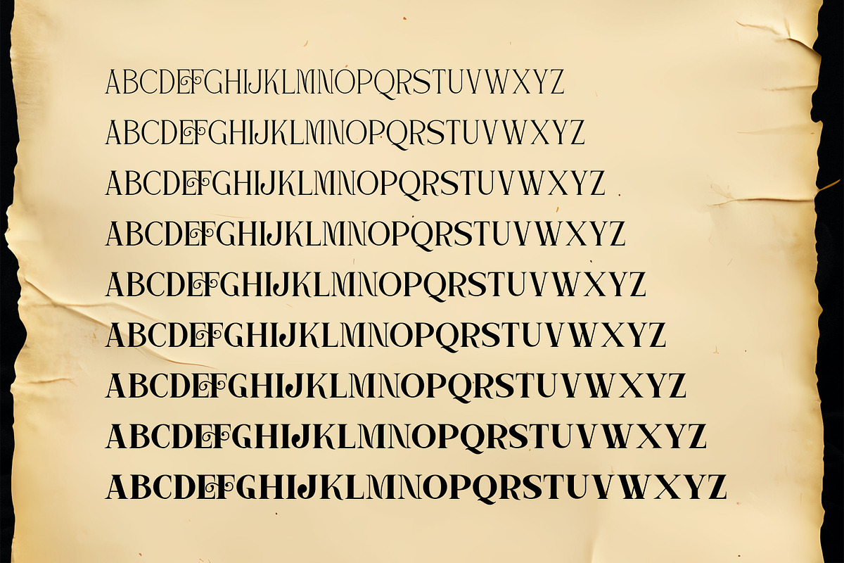 Lavache, a Serif Font by Canden Meutuah (Photo 3 of 7)