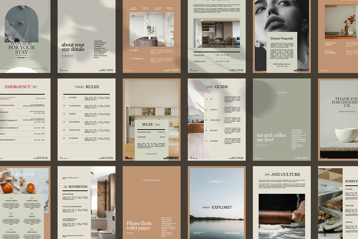 Airbnb Template, a Magazine Template by Prapti Design (Photo 3 of 11)