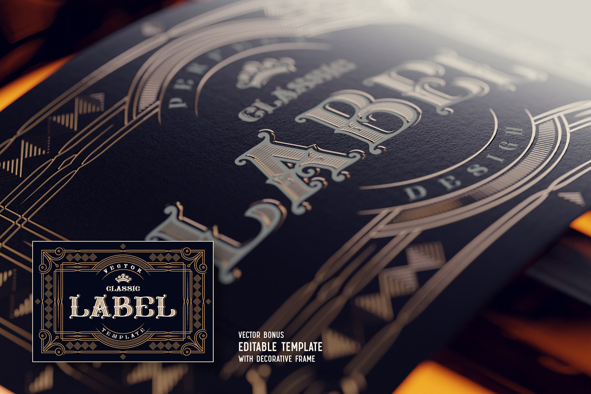 Simply Royal. Font and Template., a Serif Font by Gleb Guralnyk (Photo 3 of 5)