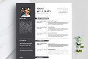 Clean Resume CV, a Resume Template by Blackcloud_Creations (Thumbnail 3 of 6)