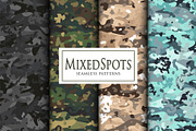 Mixed camouflage uniform patterns, a Pattern Graphic by ArchonDigitalShop (Thumbnail 9 of 10)
