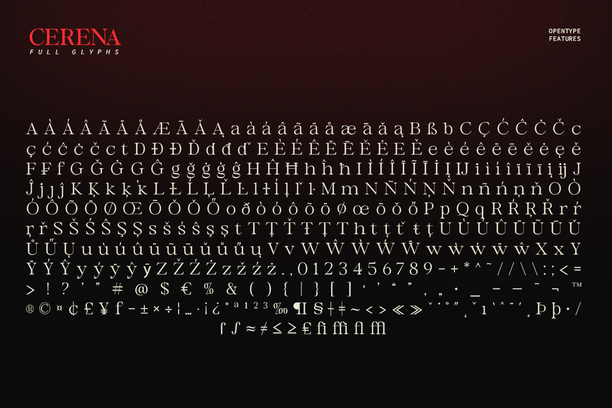 Cerena, a Serif Font by Nurul_kamal (Photo 12 of 12)