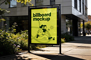 Outdoor Advertising Billboard Mockup, an Advertising Mockup by Pitchlook.Studio (Thumbnail 3 of 4)
