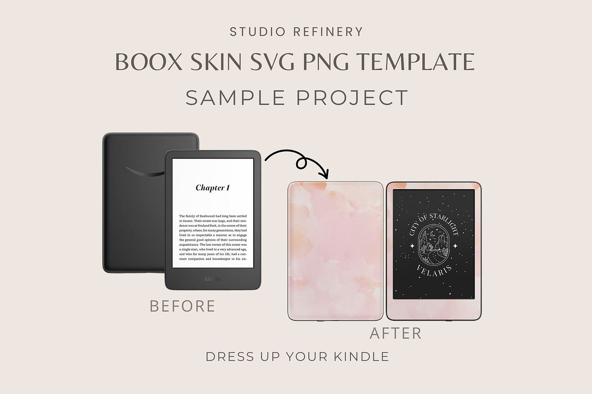 Boox Color Go 7 Skin PNG SVG, an Object Graphic by STUDIO REFINERY (Photo 5 of 5)