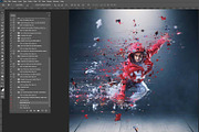 Disintegrating Photoshop Effect, an Action Add-On by MRI STUDIO (Thumbnail 2 of 19)