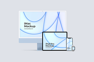 IMac 2021 Mockup