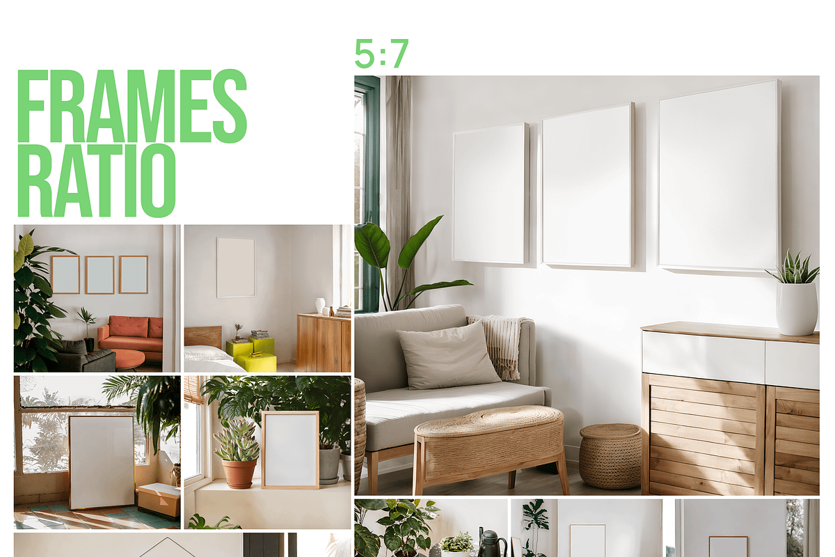 24 Fancy Frame Mockup Bundle, a Product Mockup by SigaSigaMockup (Photo 7 of 11)